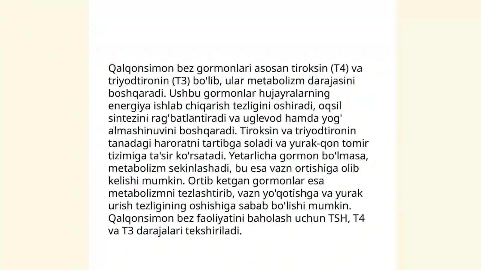 Qalqonsimon Bezning Metabolizmga Ta'siri 4