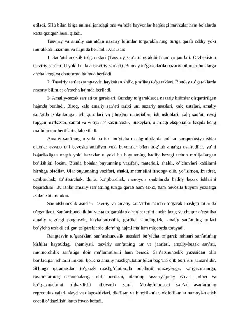 Tasviriy san’atdan sinfdan tashqari ishlar 4