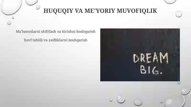 Axborot xavfsizligi va himoyalash usullari 4