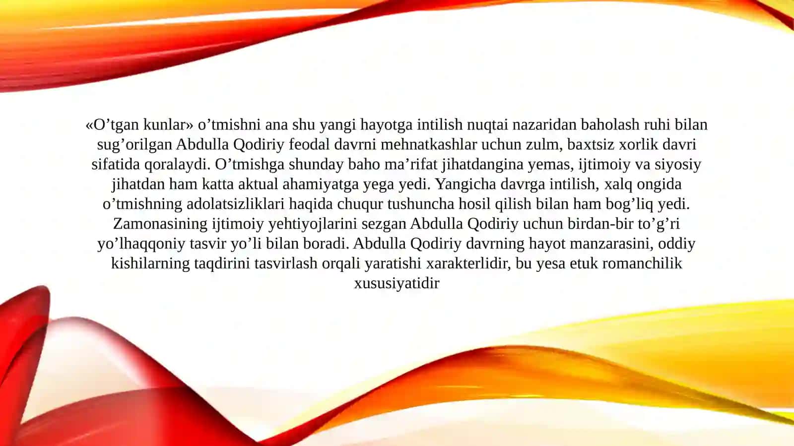 Otabek (A.Qodiriy — “O‘tkan kunlar”) 4