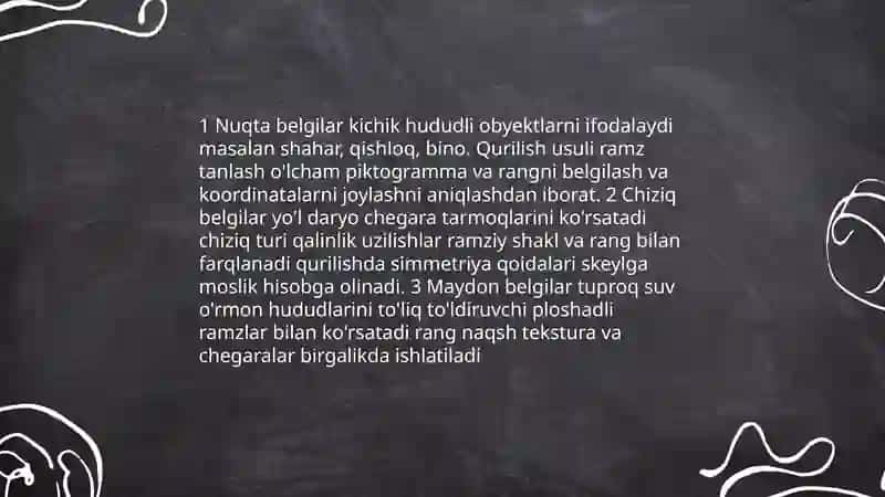 Kartografik belgilar va ularni qurish usillari 4
