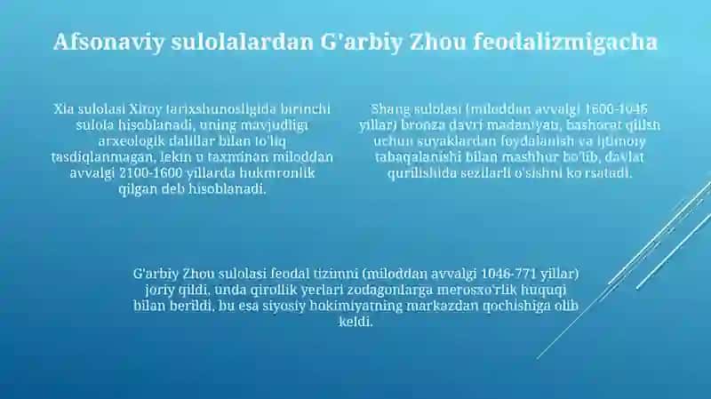 Xitoy davlatining tashkil topishi 4