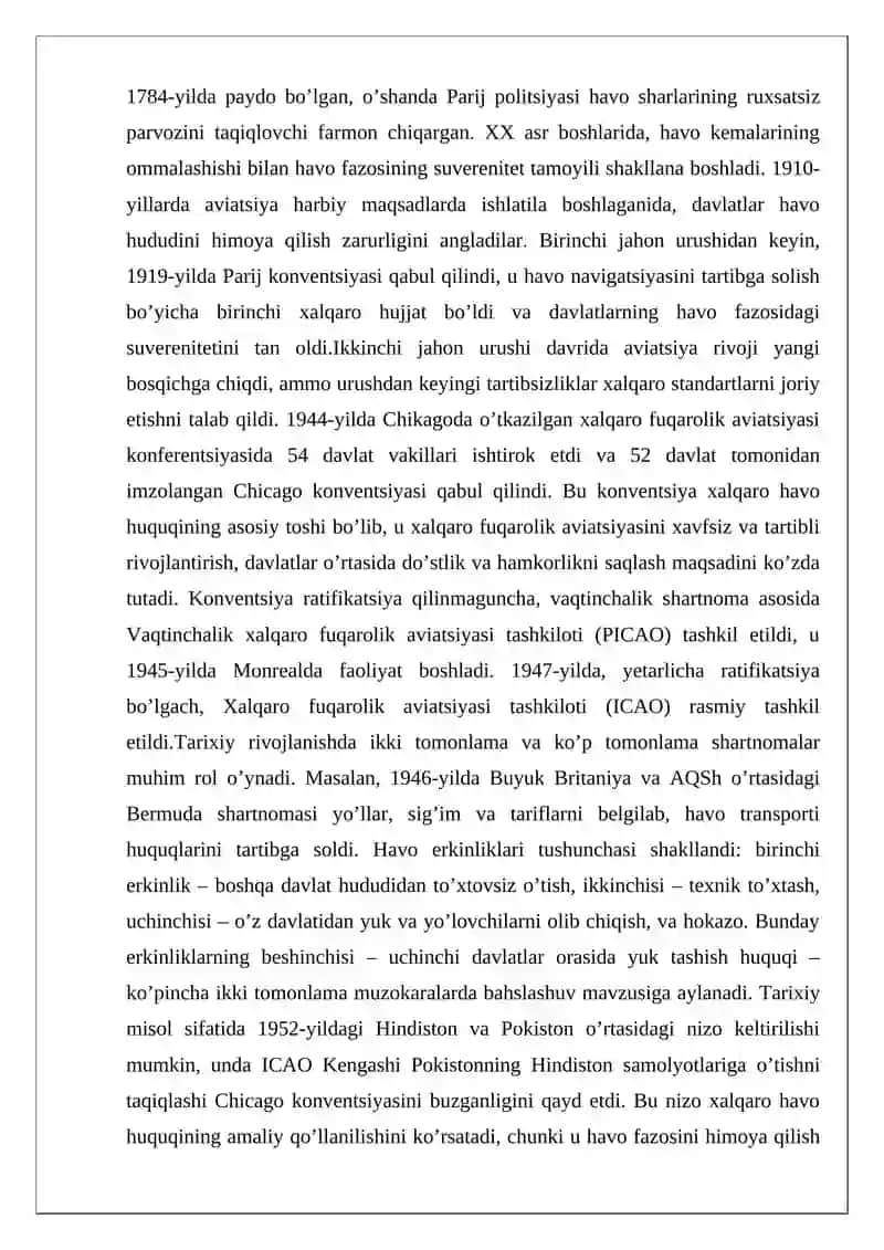 Xalqaro havo huquqi 4