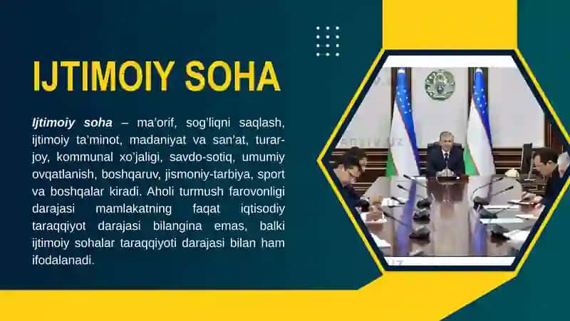 O'zbekistondagi Ijtimoiy Sohalar 4