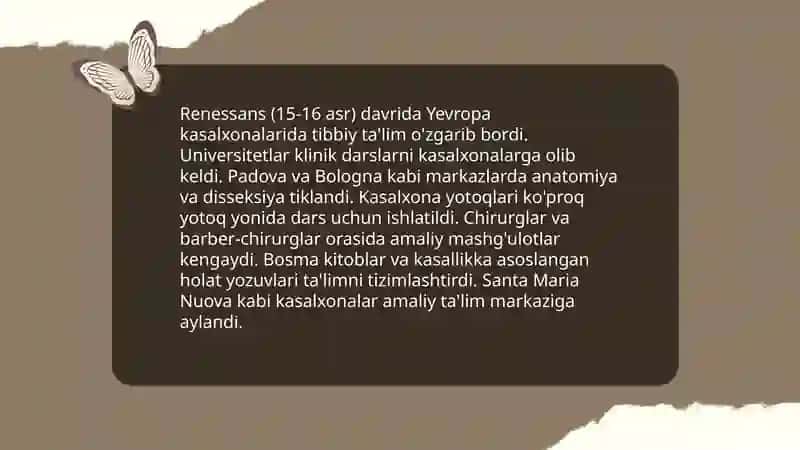 Gospital pedagogika fanining xorijiy davlatlardagi rivojlanish tarixi 4