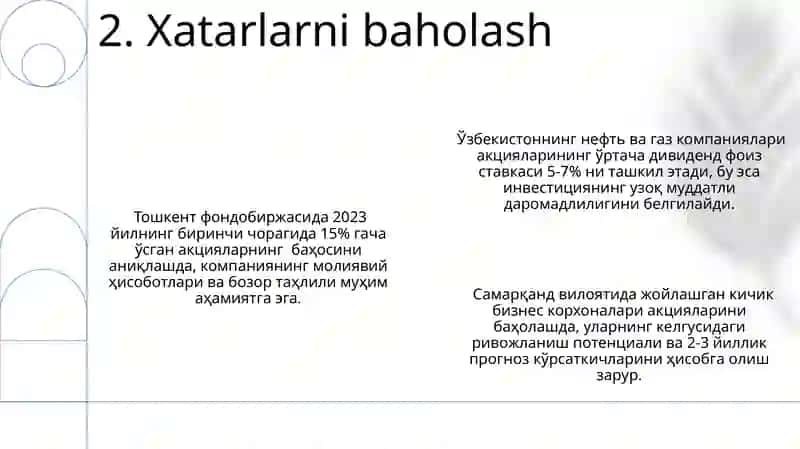 Investitsiyalar 4
