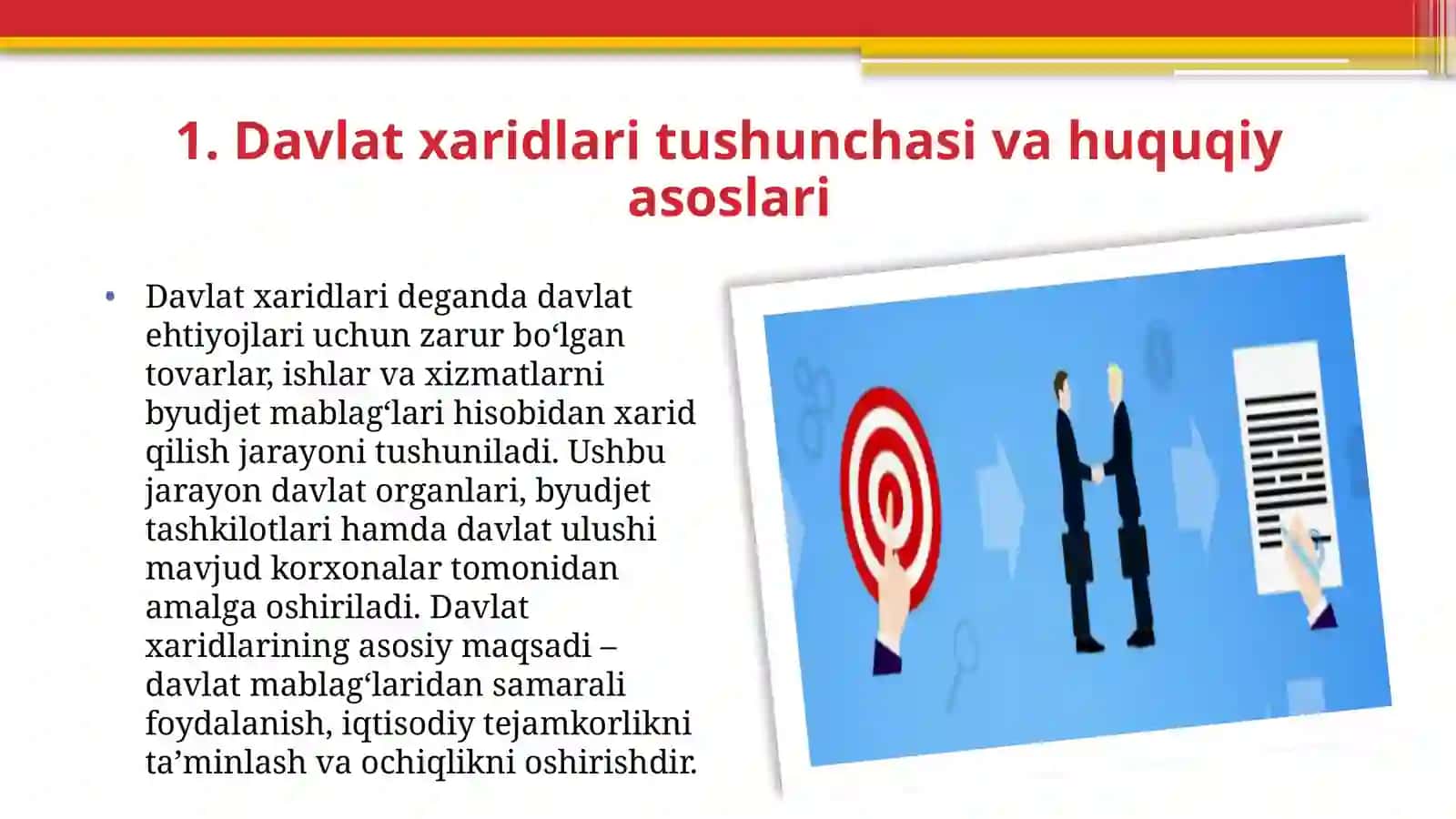 Davlat xaridlari turlari 4