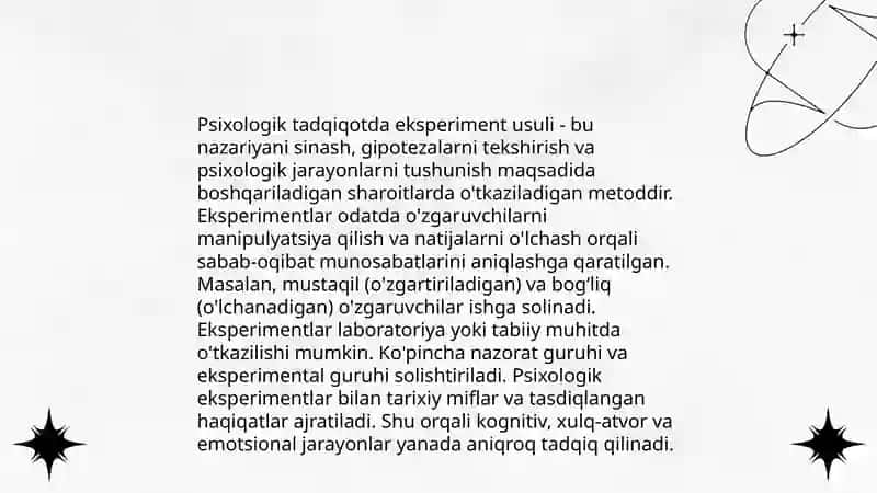 Psixologiyaning tadqiqotchilik faoliyati 4