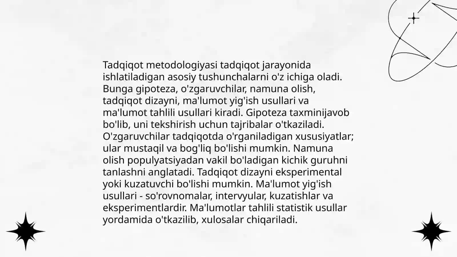 Ilmiy Tadqiqot Metodologiyasi 4