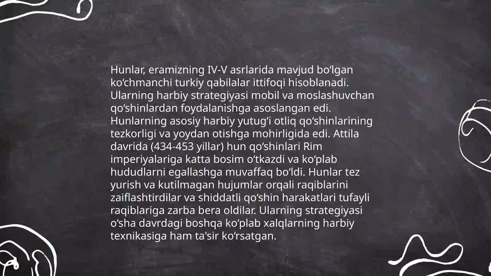 Turon xalqlarining harbiy sanʼati 4