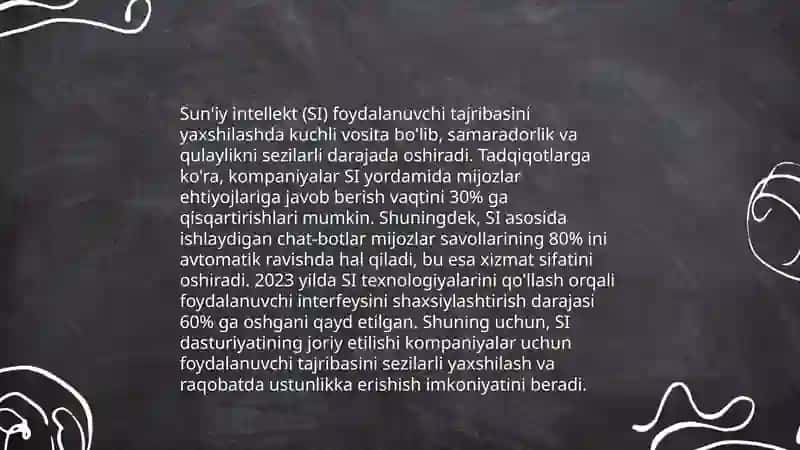 Suniy Intellekt Xizmatlari 4
