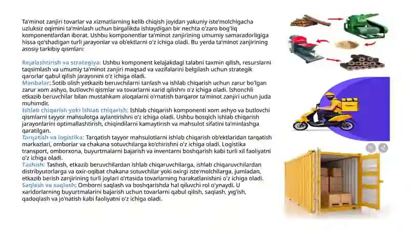 Ta'minot zanjirini boshqarish 4