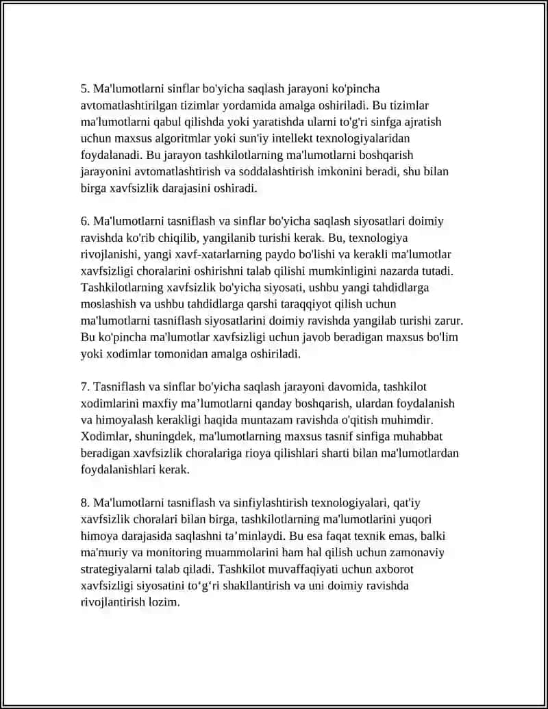 MAXFIY MAʼLUMOTLARNI HIMOYALASH USULI 4