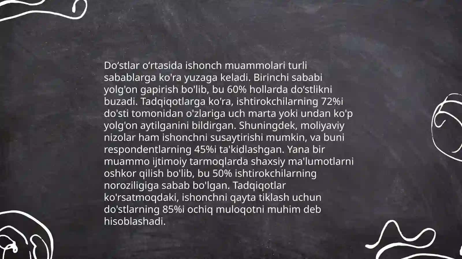 Dostonchilik muammolarini oʻrganish 4