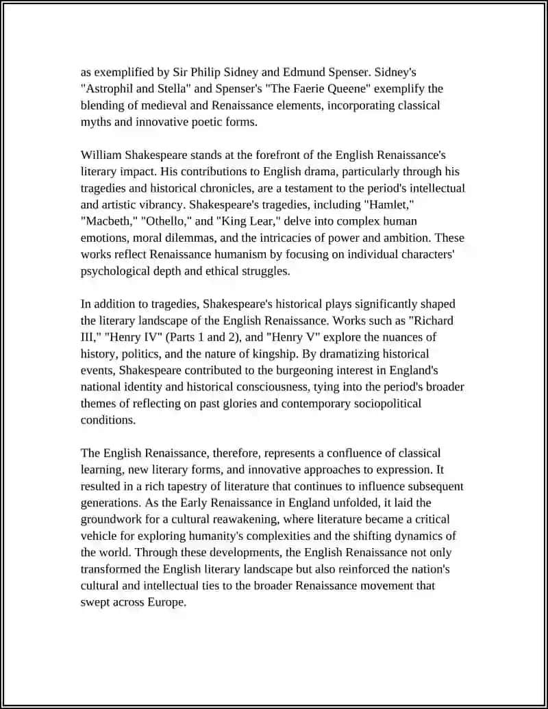 LITERATURE OF RENAISSANCE PERIOD 4