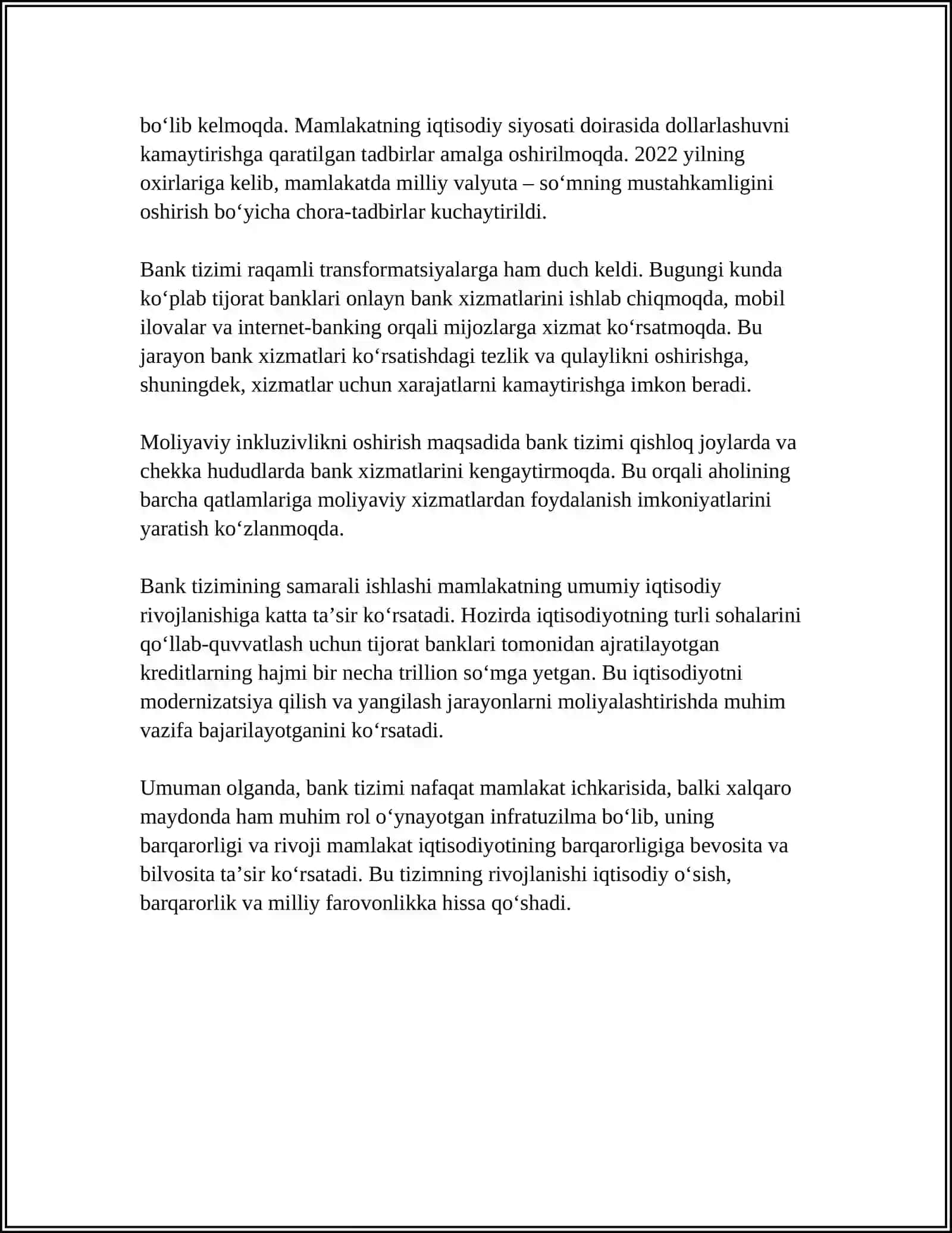 BANK HAQIDA 4