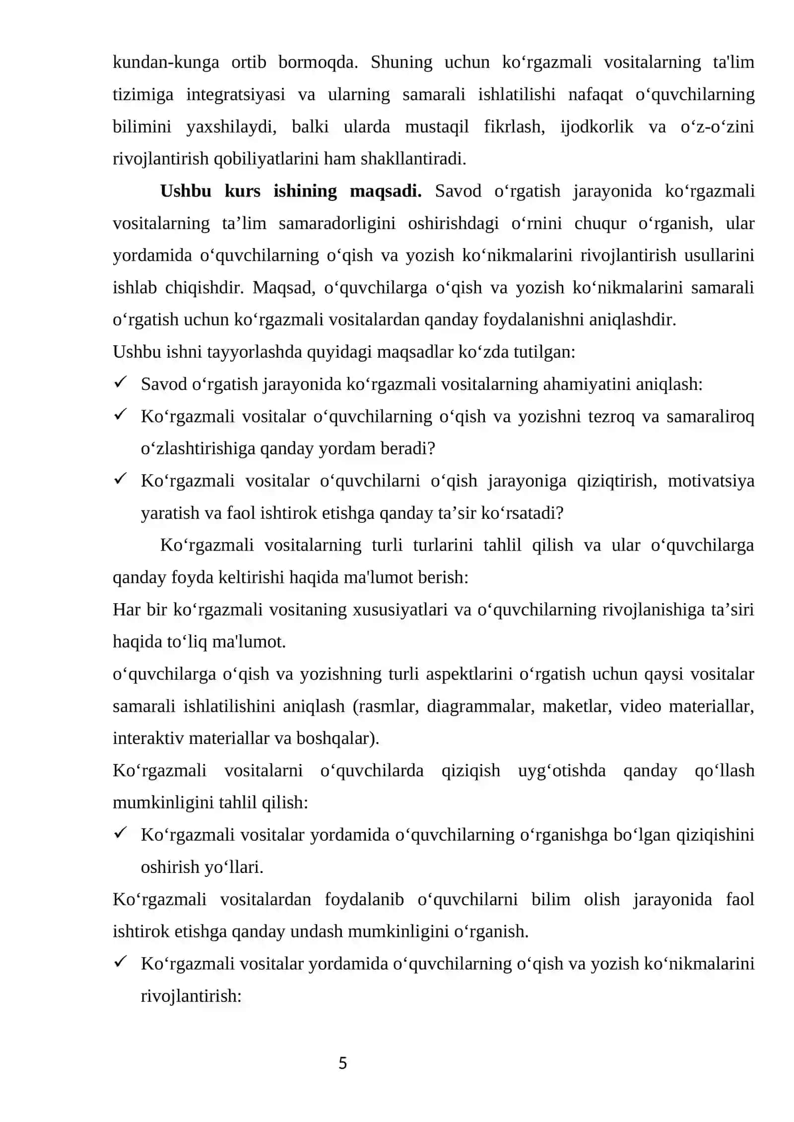 Savod o‘rgatish davrida gap ustida ishlash 4