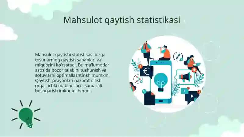 Tayyor mahsulotlar qaytishi 4