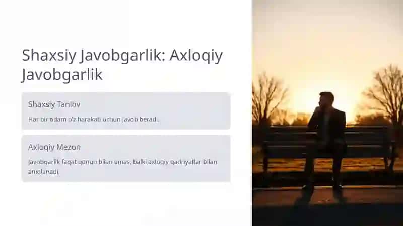 Kasbiy Etikaning Mezoniy Tushunchalari: Kirish 4