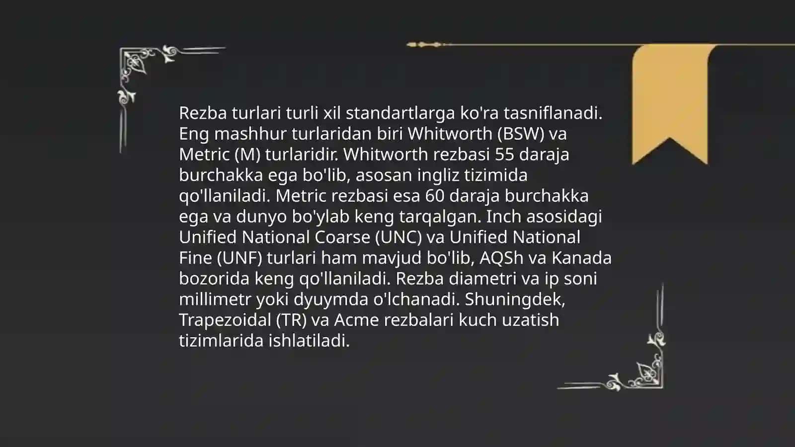 Rezba kesish asboblari 4