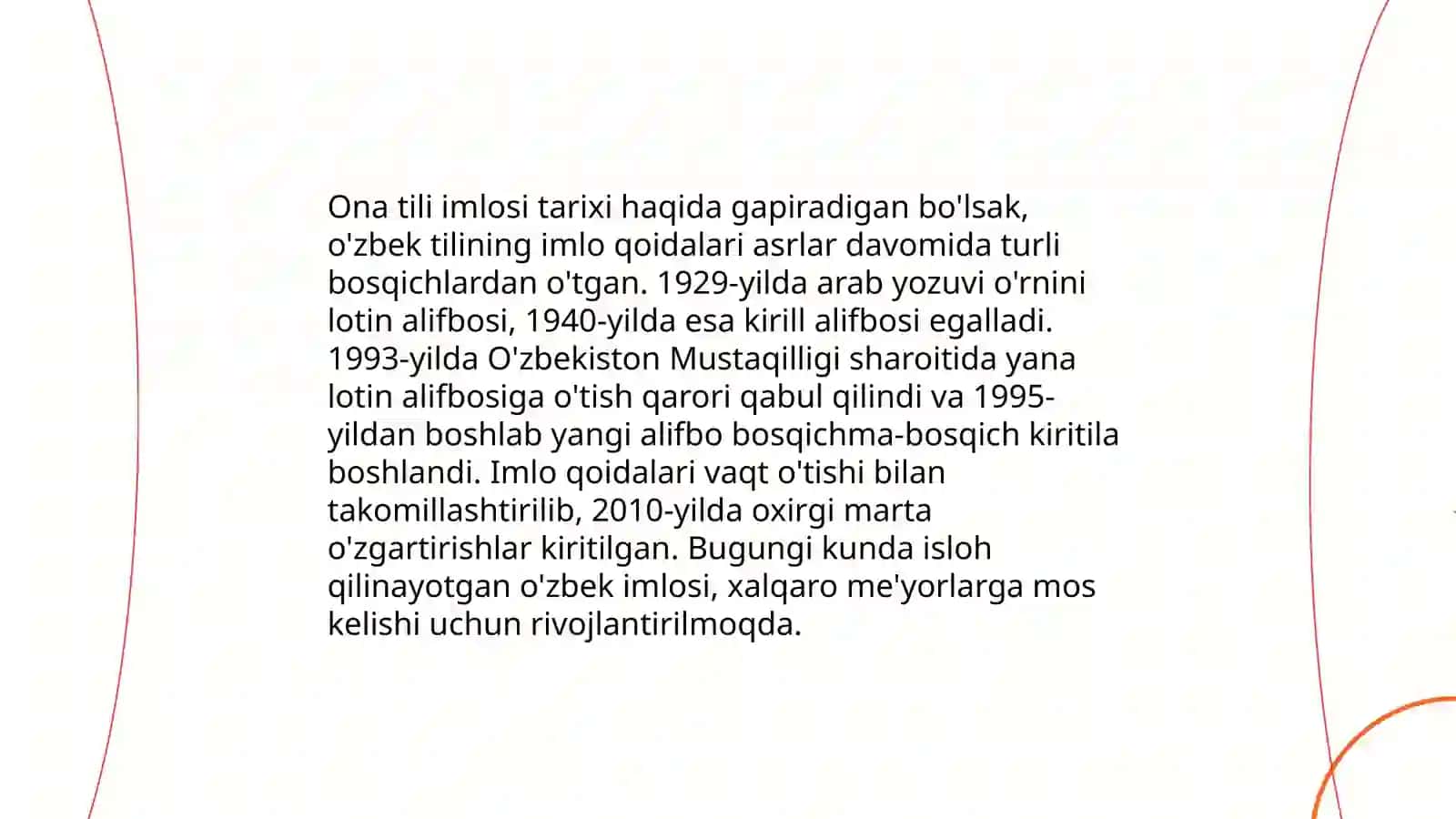 Ona tili imlosining tamoyillari 4