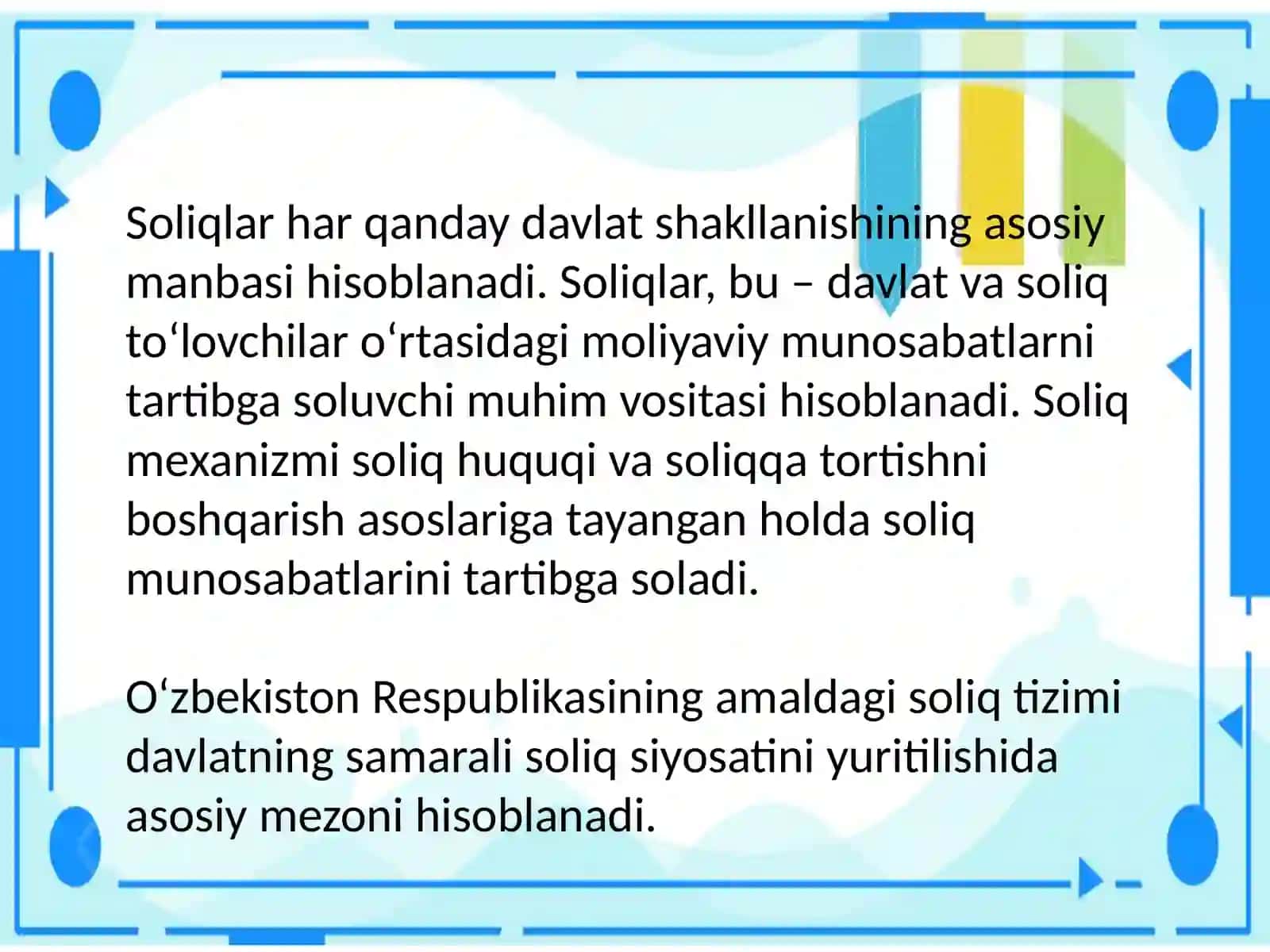 O'zbekiston soliq tizimi 4