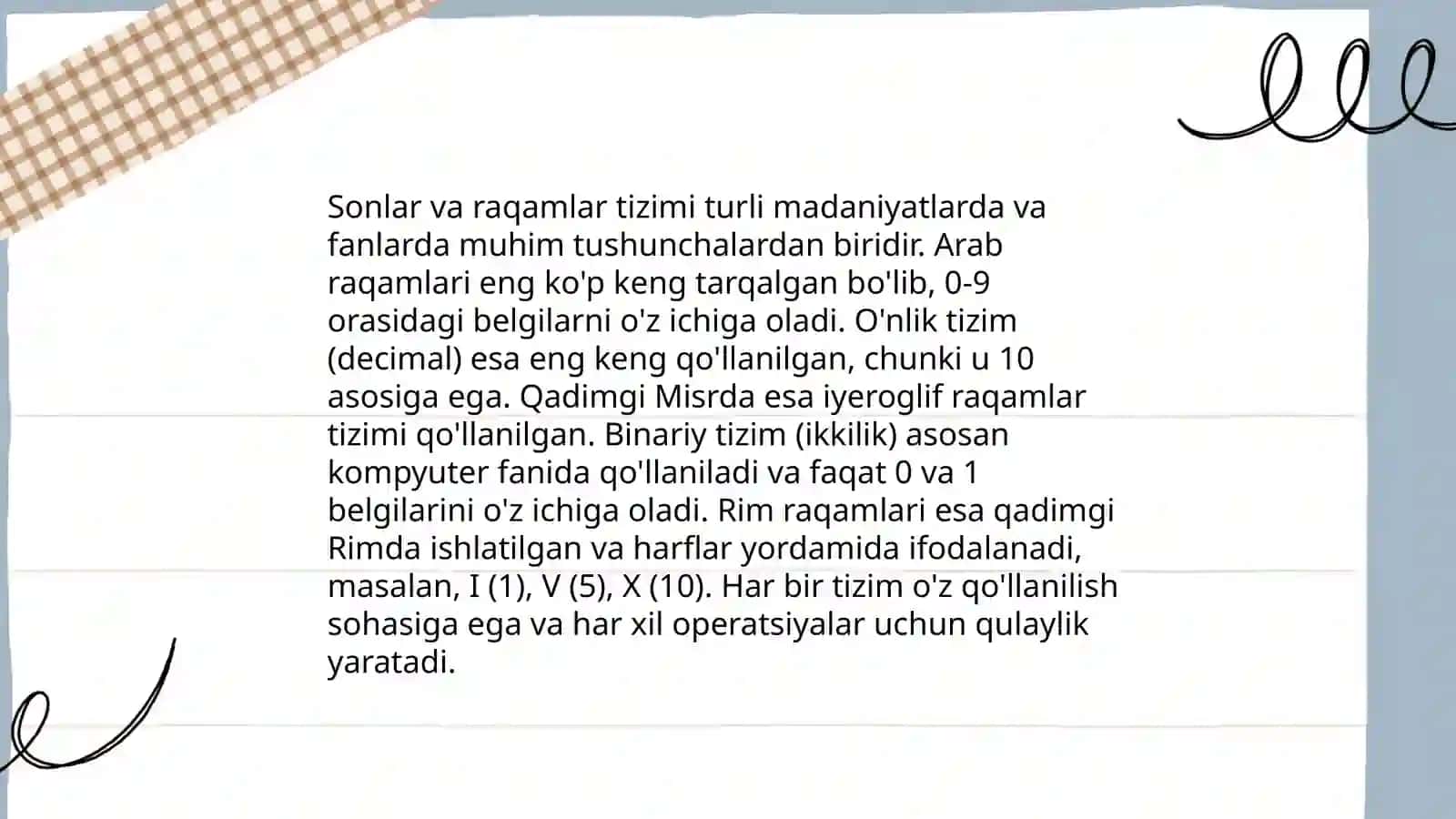 Arifmetikaning asosiy qonuni 4