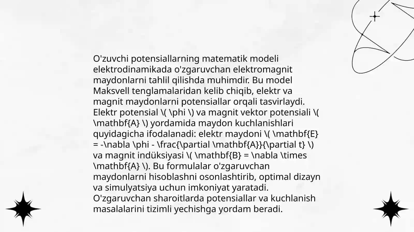 Kechikuvchi va o'zuvchi potensiallar 4