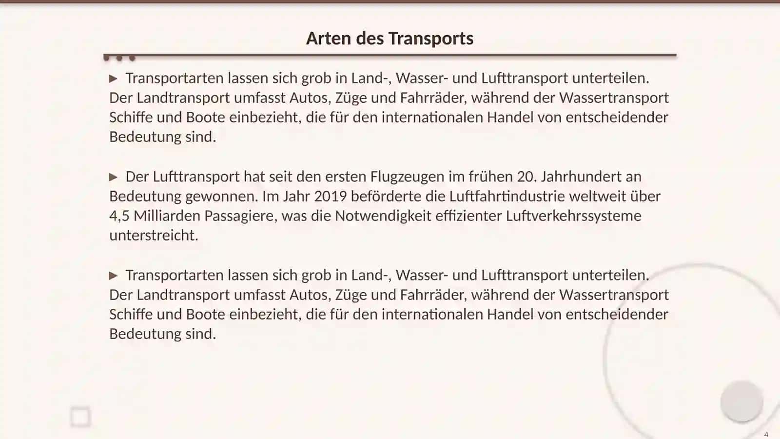 Transport 4