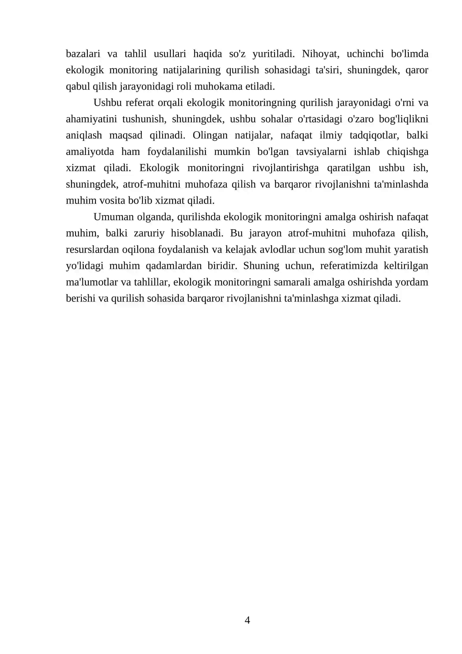 Qurilishda ekologik monitoring 4