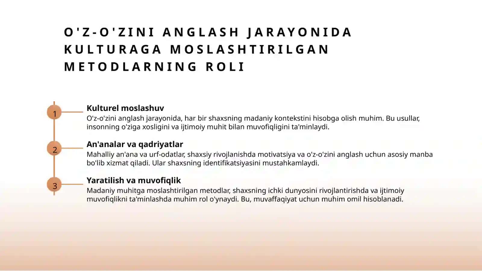 Shaxsni rivojlantirish treninglari 4
