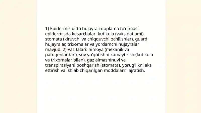 Qoplovchi to'qima 4