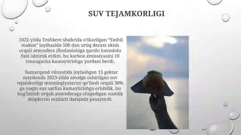 Mening Atmosferani Himoya Qilishga Qo'shgan Hisasam 4