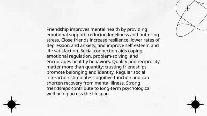 The importance of friendship 4