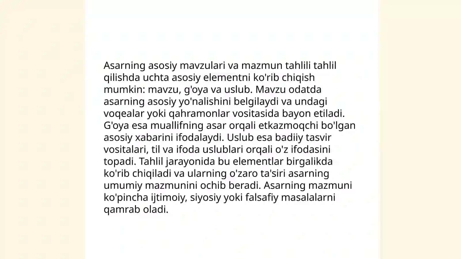 Qisasi Rabg'uziy asari matni ustida ishlash usullari 4