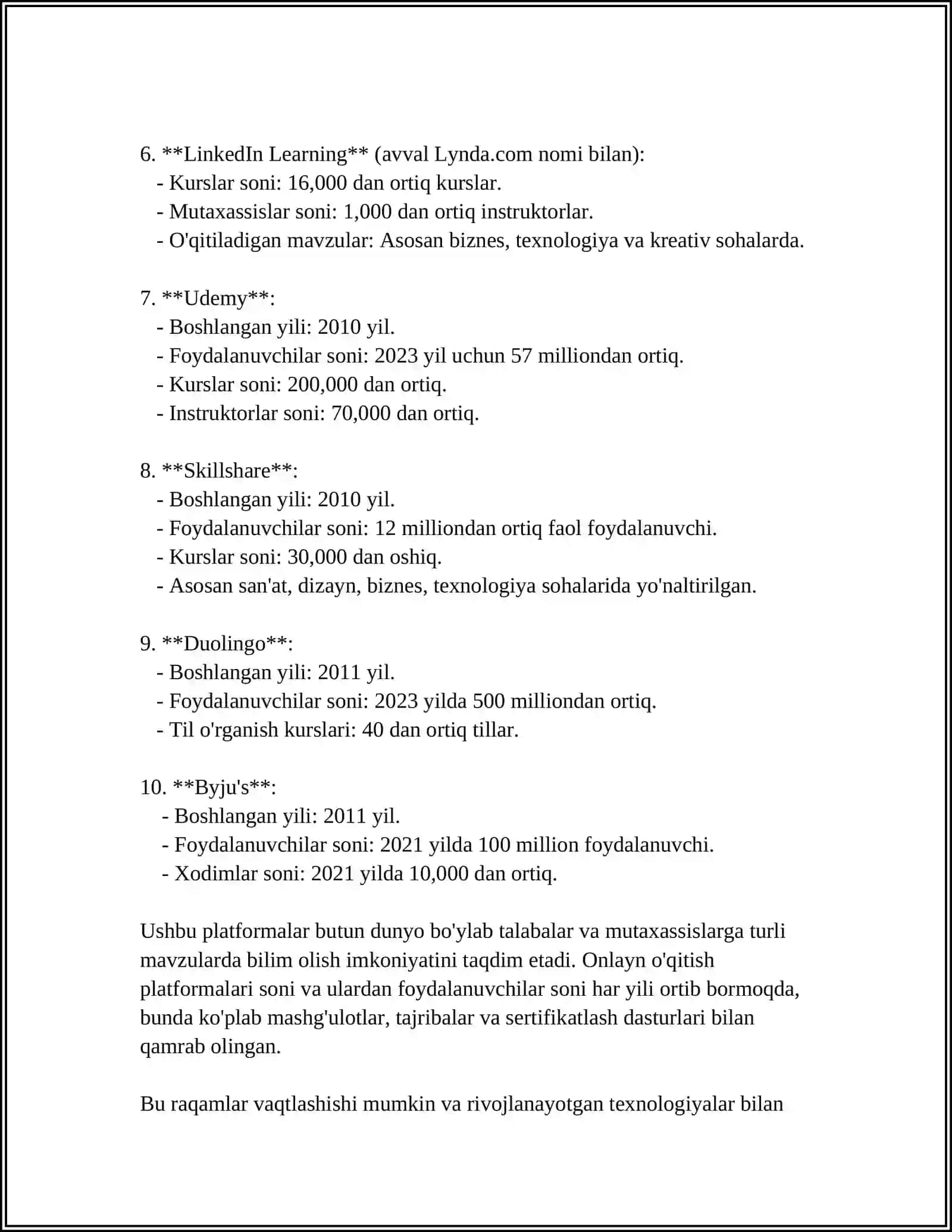 INTERNET TIZIMIDAGI O'QITISH METODLARI 4