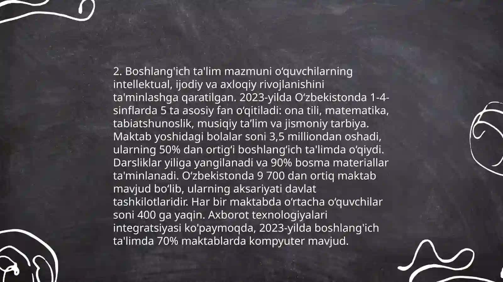 Ta'lim tizimining maqsadlari 4