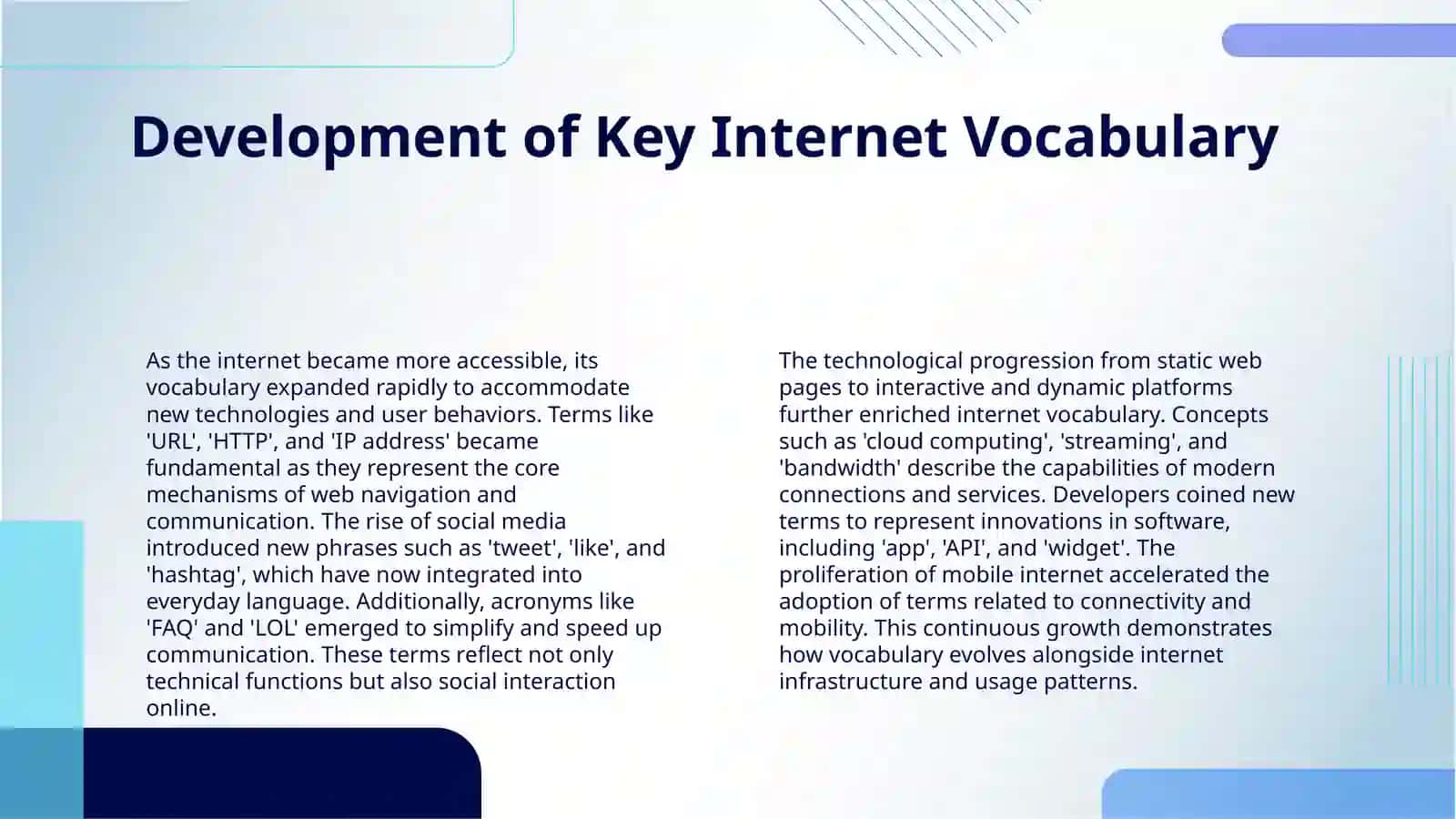 INTERNET TERMS 4