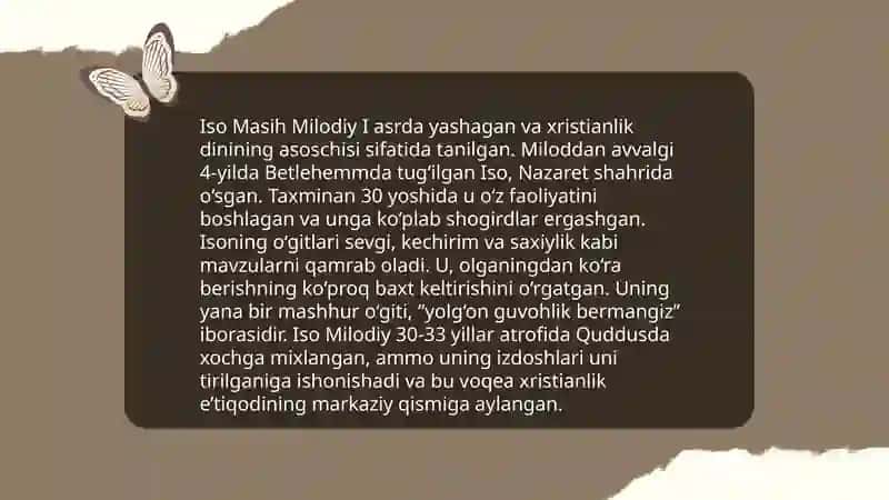 Xristian ideologiyasining vujudga kelishi 4