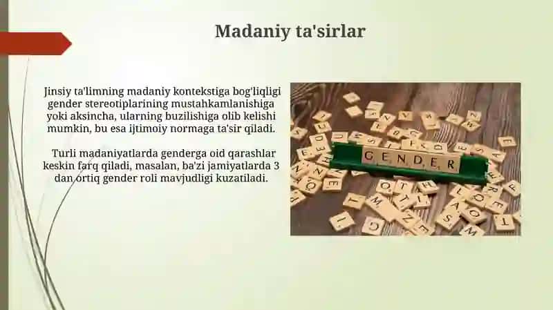 Jins va Mehnat Bozori 4