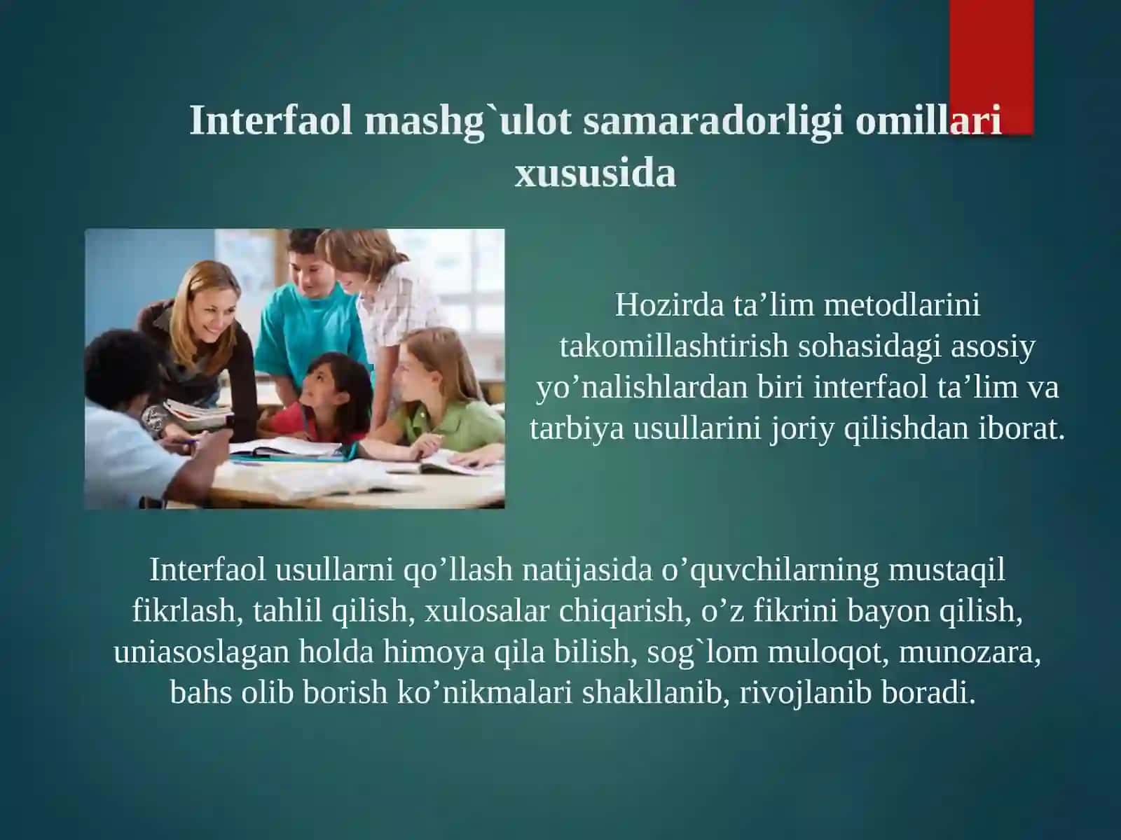 Zamonaviy pedtexnologiya 4