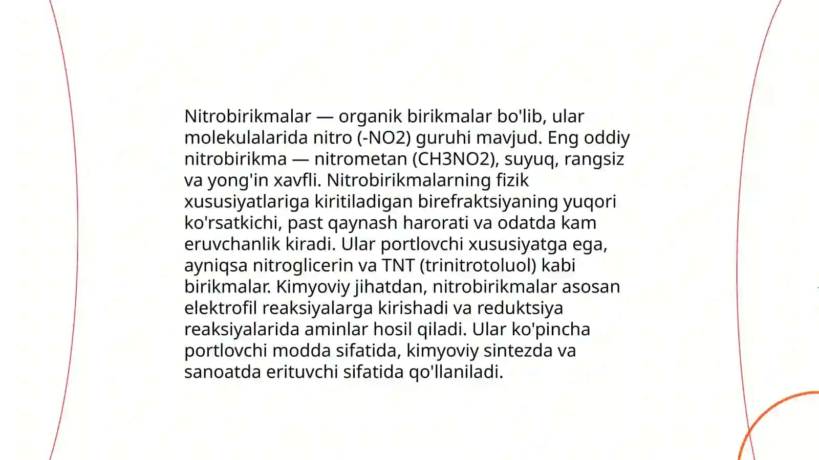 Nitrobirikmalar sintez usullari 4