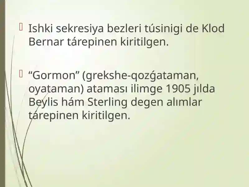 Gormonlar biokimiyasi 4