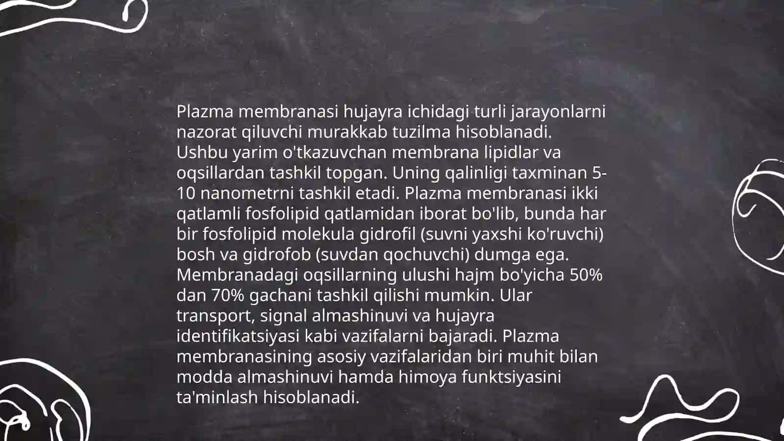Hujayra biologiyasi 4