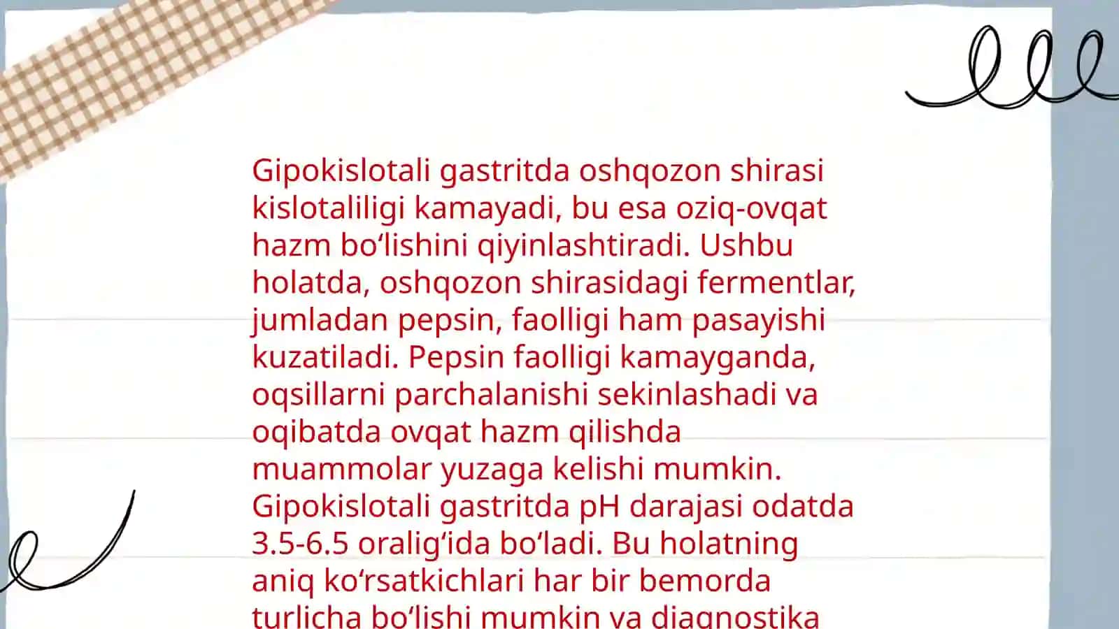 FJSTI davolash ishi yunalishi 1 kurs 4524-guruh talabasi Inomjonov Namirjonning tibbiy kimyodan mustaqil talimi 4
