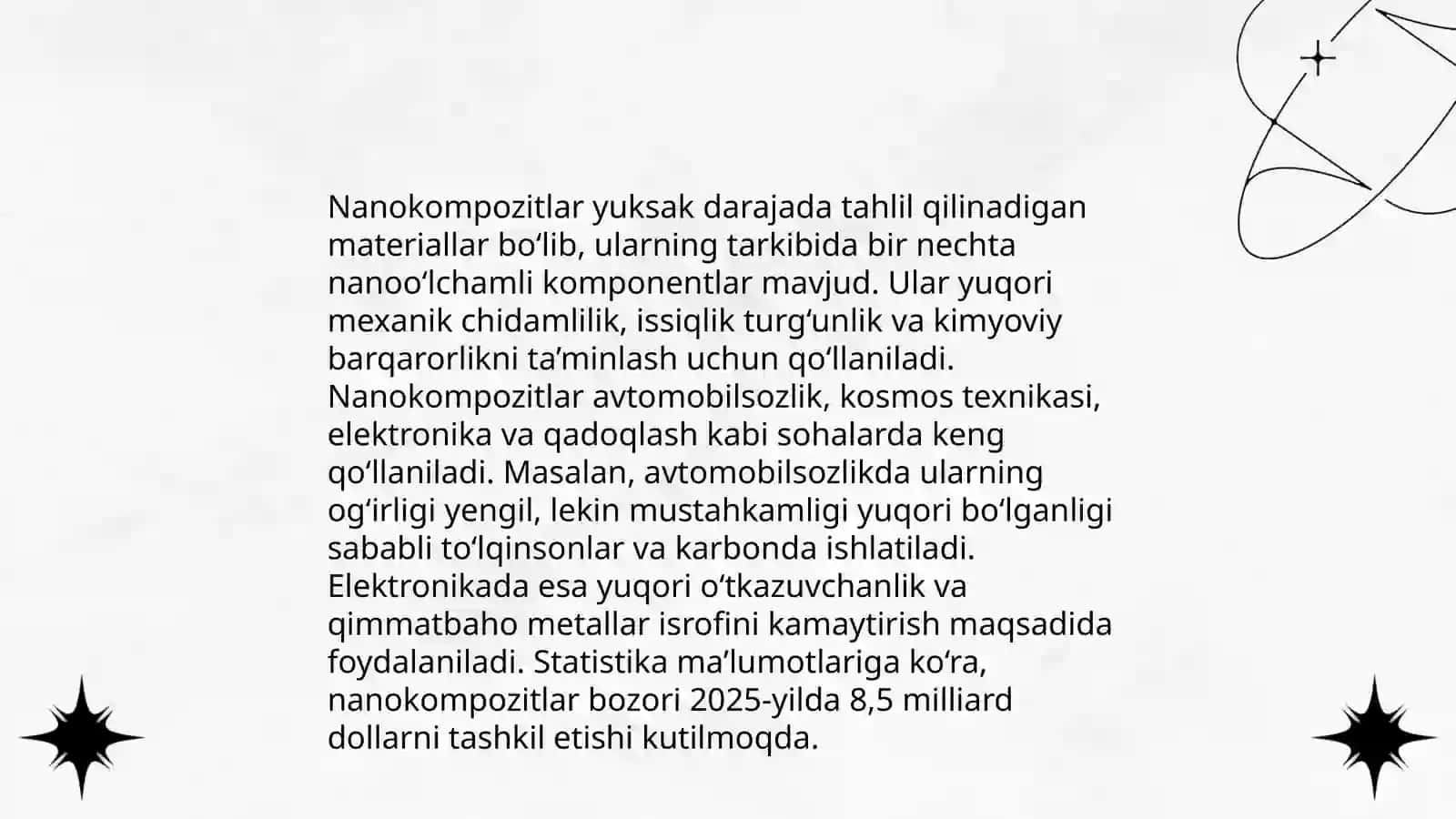 Nanotexnologiyalar asosida olingan materiallar 4