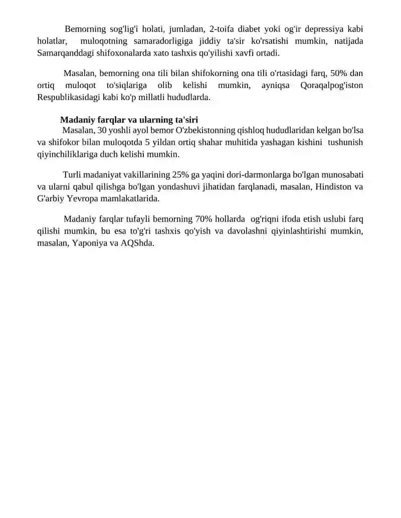 Tibbiyotda maslahat turlari va qoidalari 4