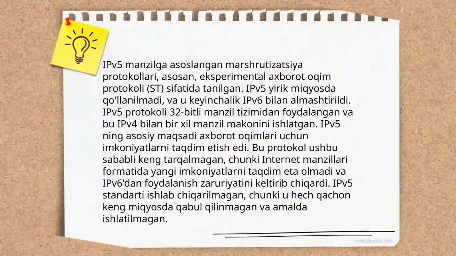 IPv5 protokoli tushunchasi va uning xavfsizlik aspektlari 4