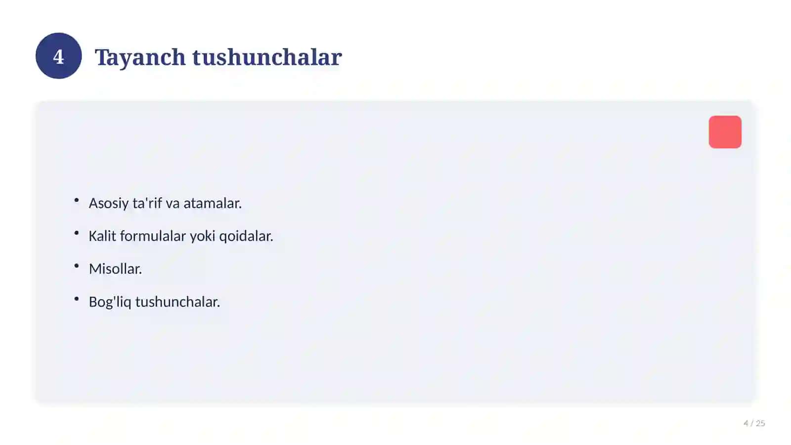 Jahon tarixi fanidan 10-sinf: didaktik tarqatma materiallar 4