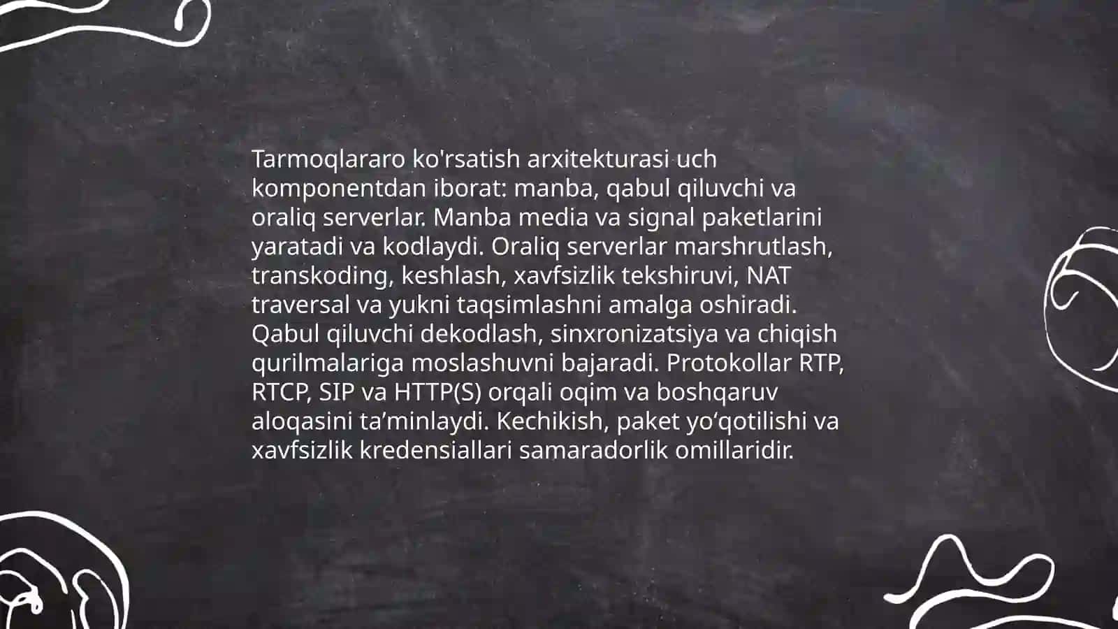 Tarmoqlararo ekran texnologiyasi 4